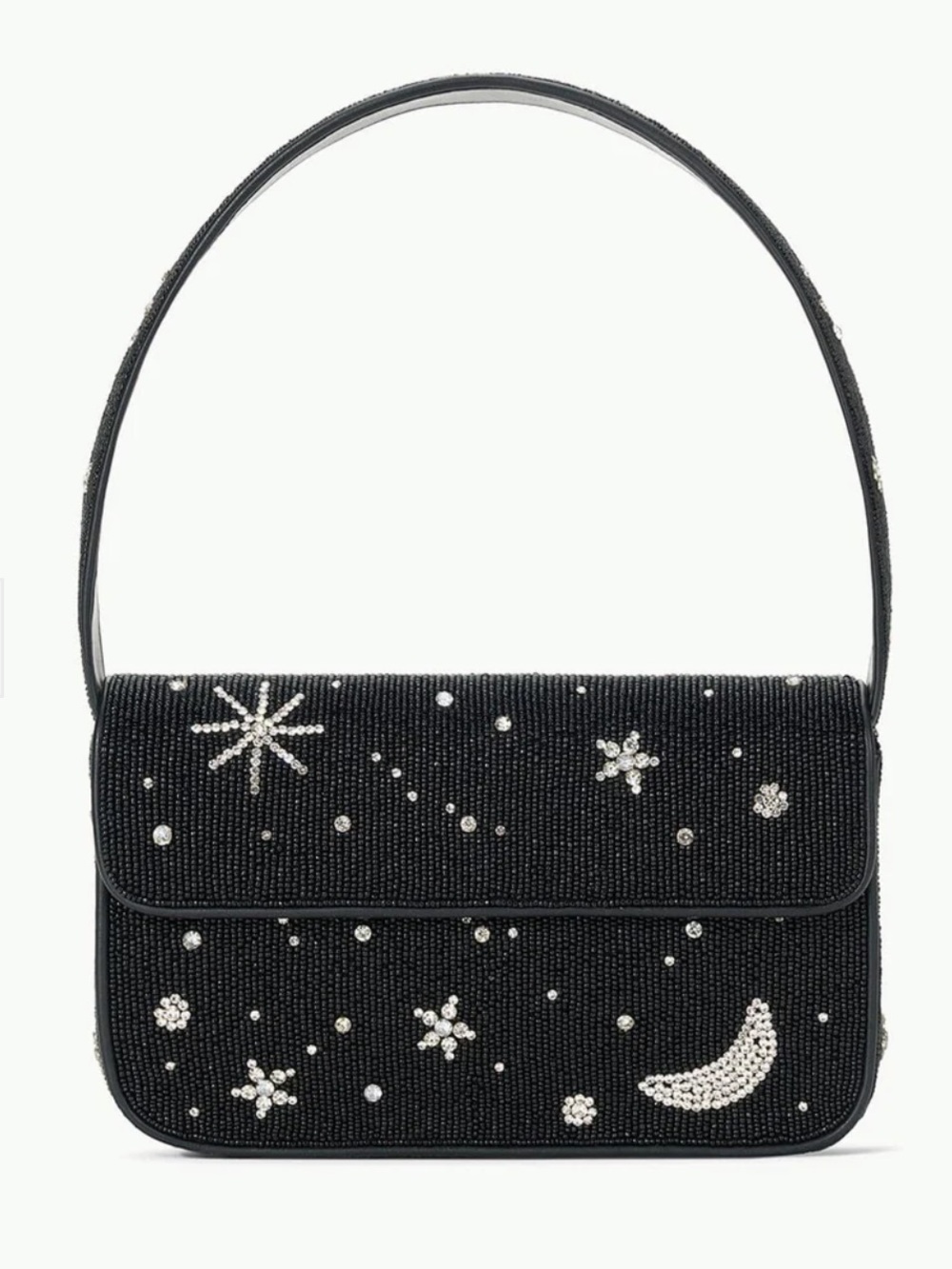 NWT STAUD Tommy Beaded Bag, Starry Night